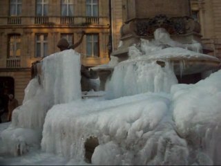 Fontaine gelée