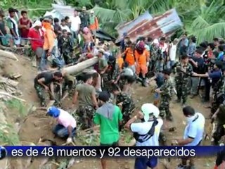 Baja número de víctimas del sismo en Filipinas