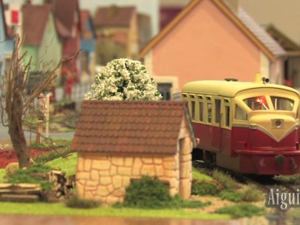 Train miniature - diorama. Le réseau à l'échelle 0 de Jean-Claude Rincent