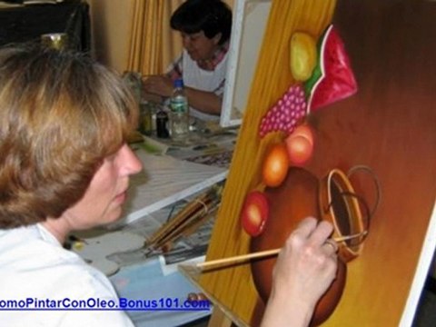 como pintar con oleo - cuadros en oleo - pinturas de oleo