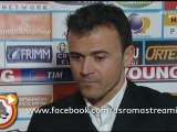 Luis Enrique post partita Catania 1-1 Roma | 08/02/2012