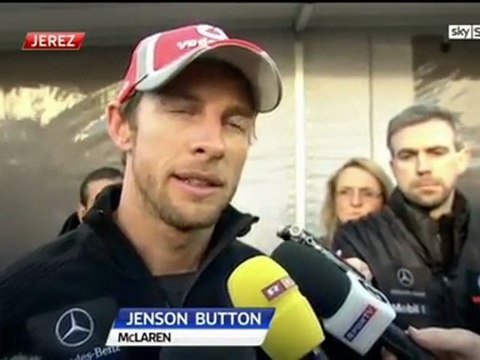 Kimi Räikkönen sets the pace in Jerez 7.2.2012