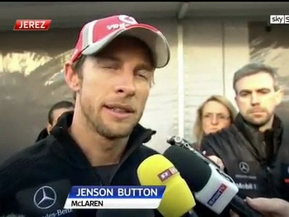 Kimi Räikkönen sets the pace in Jerez 7.2.2012