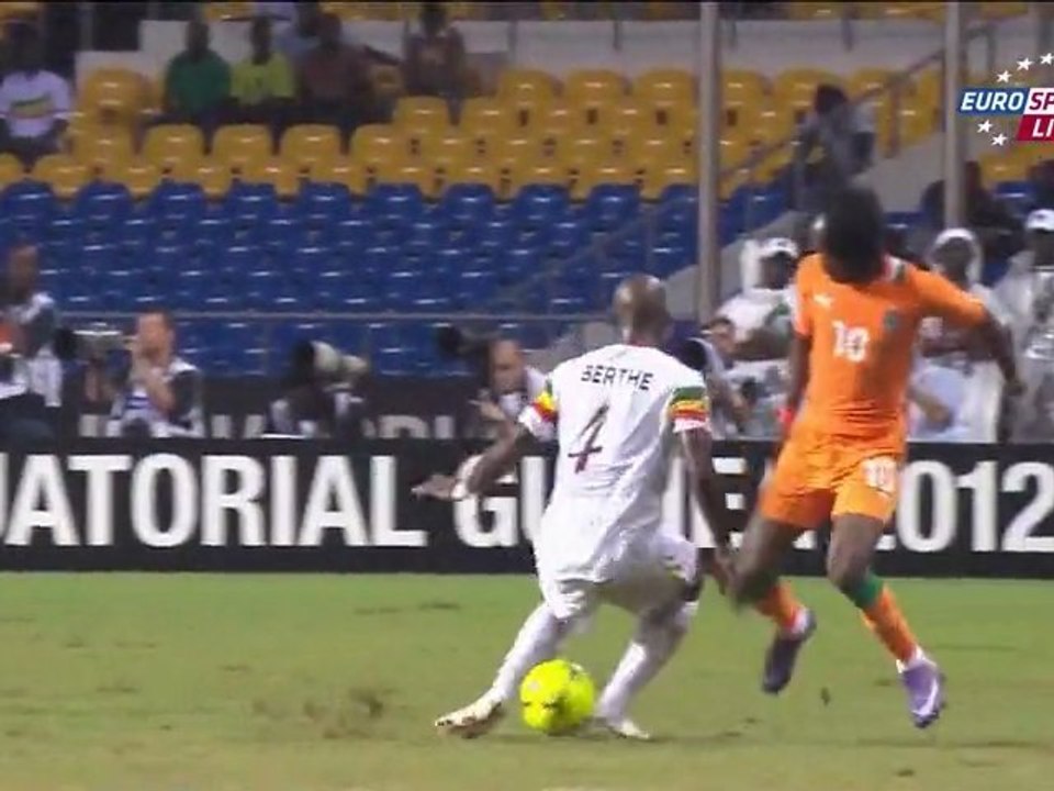 [HD]  Mali vs Ivory Coast 0-1 [Goal] Gervinho ´45´ from Africa Cup Of Nations 2012 / 2012-02-08/09