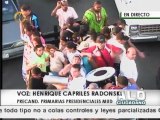 Capriles Radonski recorrió Ciudad Bolívar