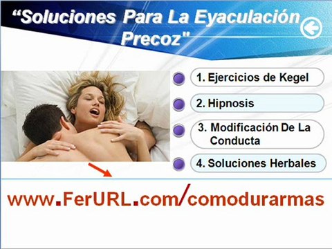 Como eliminar la eyaculacion precoz | Como parar la eyaculacion precoz