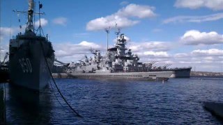 Fun at Battleship Cove Maritime Museum and War Memorial