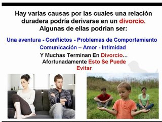 Como Evito El Divorcio, Tips Y Soluciones