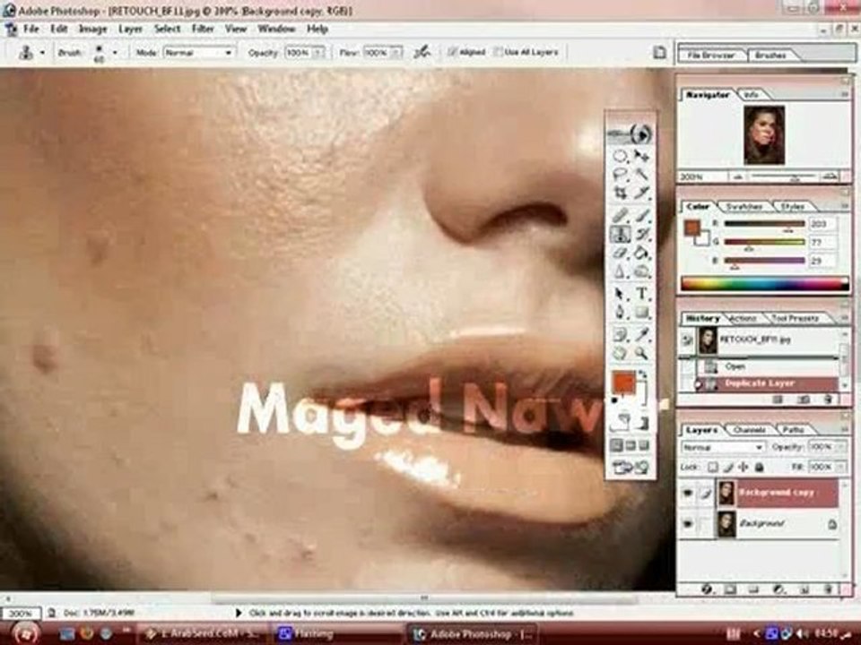 How To Retouch By Maged Nawar