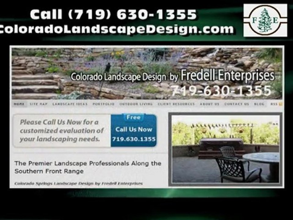 Landscape Design in Colorado Springs CO Fredell Enterprises