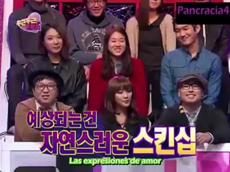 [Sub Español] Pit-a-Pat Shake Sungmin-Hyorin cut (1/2)