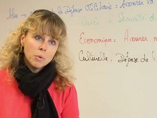 COMPRENDRE – Les classes de défense et de sécurité globales