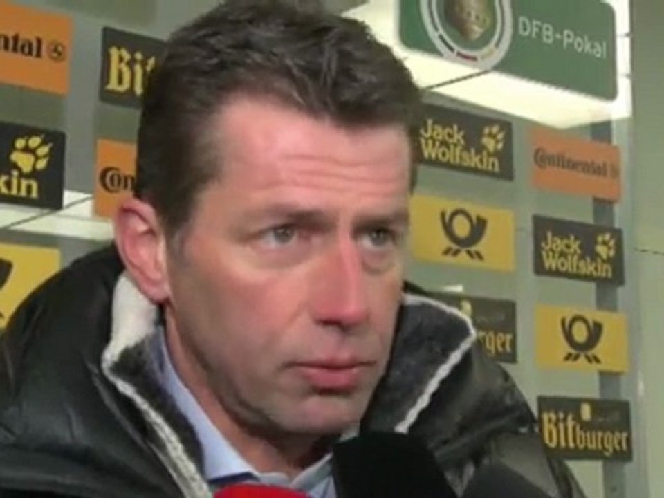 DFB-Pokal - Skibbe wütend auf den Schiedsrichter