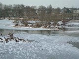 La Loire gelée à Orléans