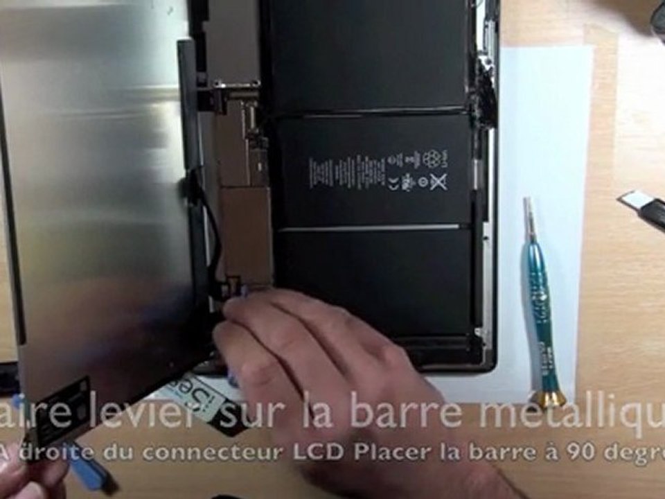 Tutoriel démontage + remontage IPAD 2 changer votre vitre ou votre LCD