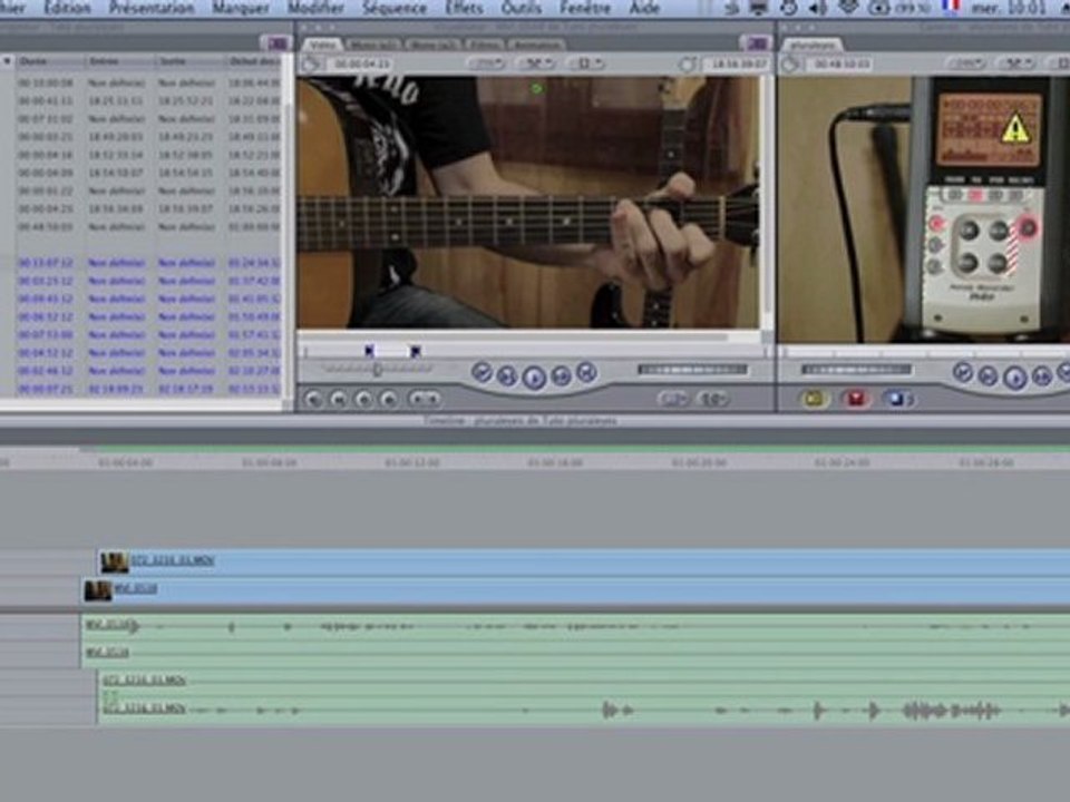 PluralEyes et Final Cut - mode d'emploi rapide