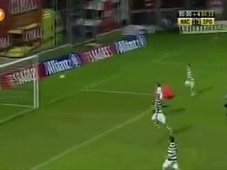 El espectacular eslalon de Joao Pereira