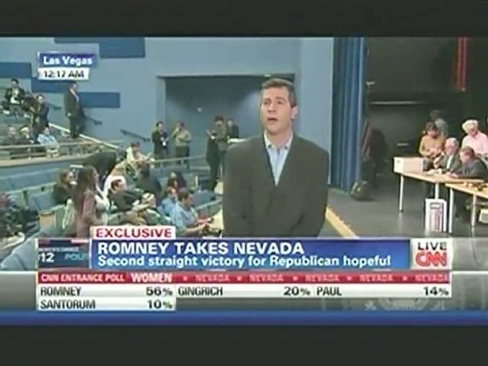 Ron Paul WIns Clark County Adelson Caucus In Nevada !