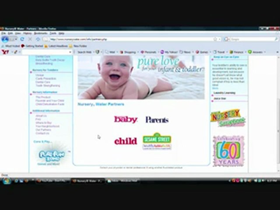 Toxins Added to Nursery Wate4r