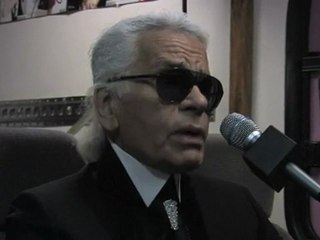 RENCONTRE EXCLUSIVE AVEC KARL LAGERFELD