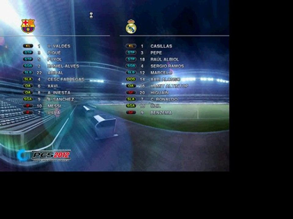 Pes 2012 Frikikden Müthiş Gol. :)