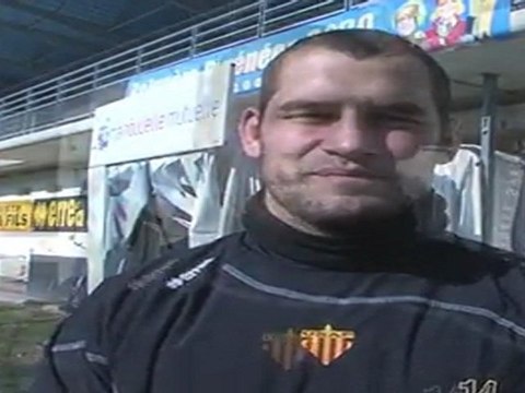 ITW d'avant match MHR vs USAP - Février 2012