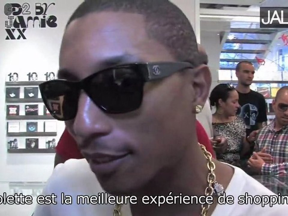 Pharrell Williams & Moncler chez Colette