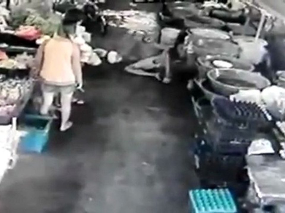 Chick Gets Instant Revenge On Butt Grab