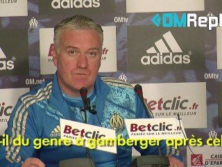 Deschamps fait sa conf!