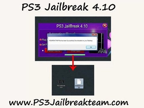 PS3 Jailbreak 4.10 with Custom Firmware