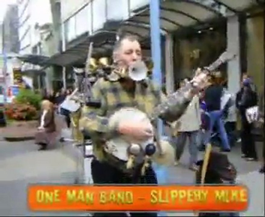 Beste One Man Band - Slippery Mike in Mannheim
