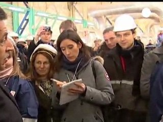 Apretón de manos de Sarkozy y Hollande a dos meses y...