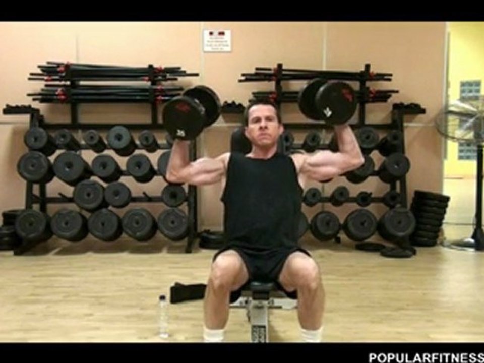 Hammer Shoulder Press with dumbbells Video
