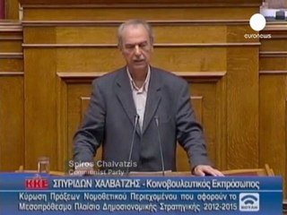 Dimite el viceministro griego de Trabajo para protestar...