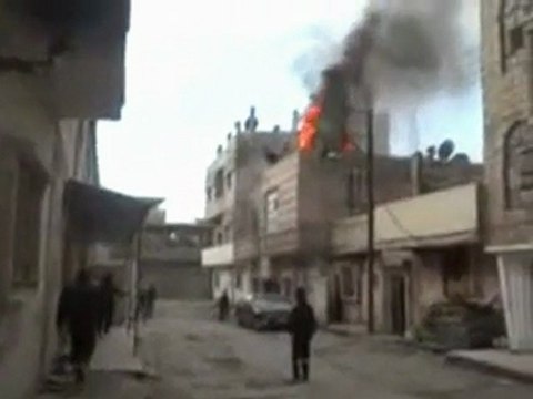 Heavy shelling continues in Syrian city of Homs