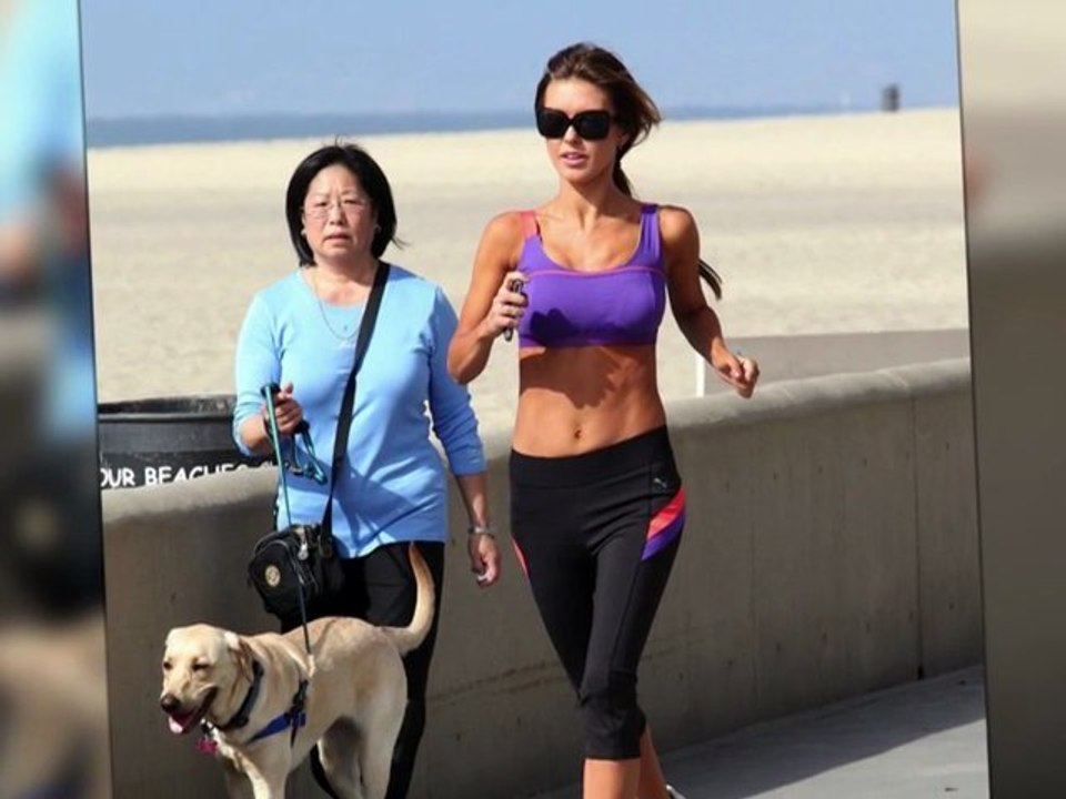 Audrina Patridge's Hot Jogging Body