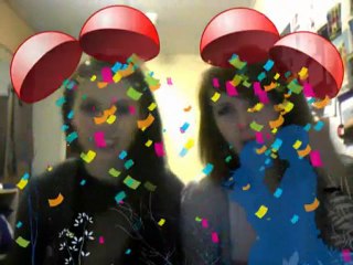 Gabi a Niky crazily improvizing on the web cam!