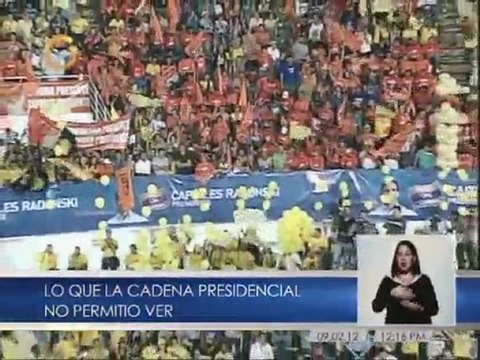 Leopoldo López en acto de Capriles Radonski en Valencia
