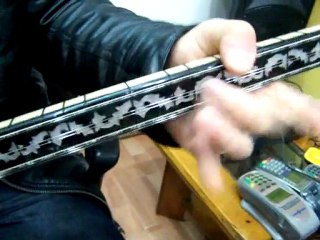 filetolu sedefli ardıç kısa sap