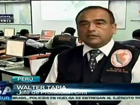 Intensas lluvias causan estragos en Perú