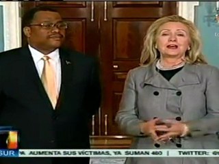 Primer ministro de Haití se reunió con Hillary Clinton