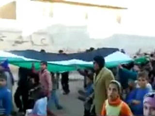 فري برس   ادلب   كللي    مظاهرة حاشدة 9 2 2012