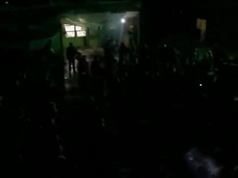 فري برس ادلب حزانو مظاهرة مسائية نصرة لحمص 29 2 2012