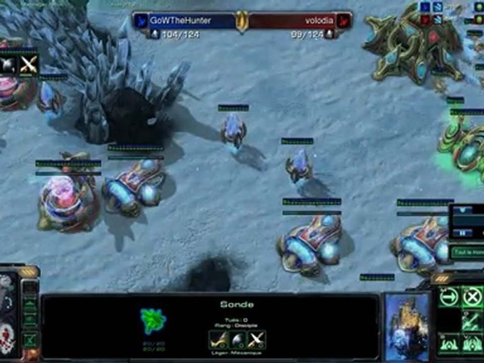 [REPLAY] Starcraft 2 (GoWTheHunter vs Volodia) [BRONZE]