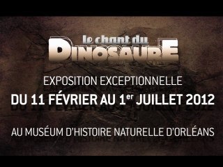 Le chant du dinosaure - exposition à Orléans