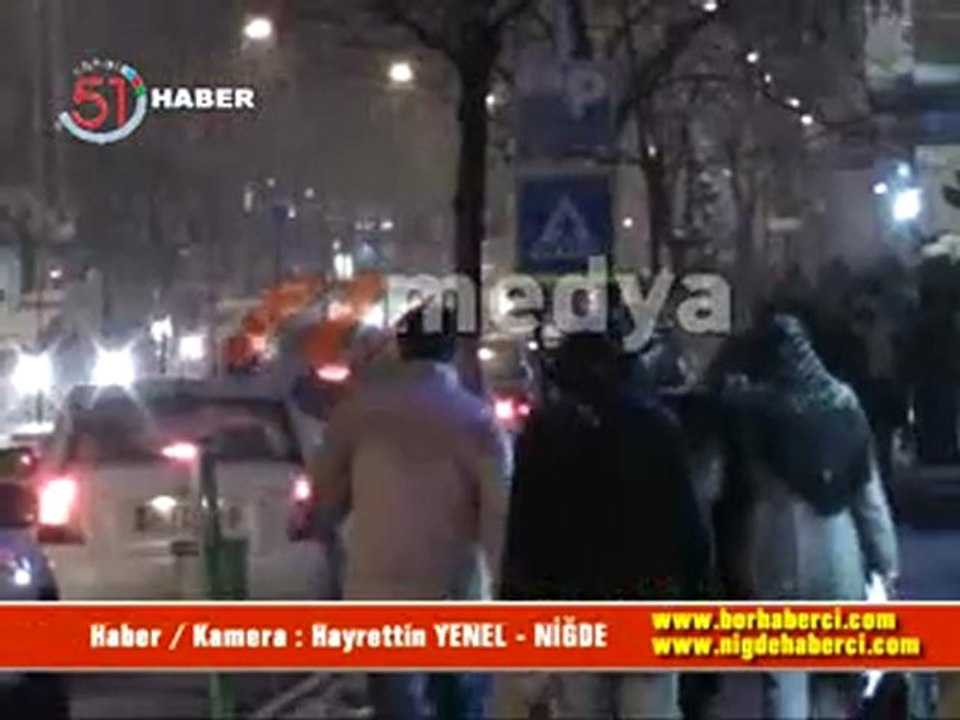 NİGDE-Kar ve Okullar Tatil