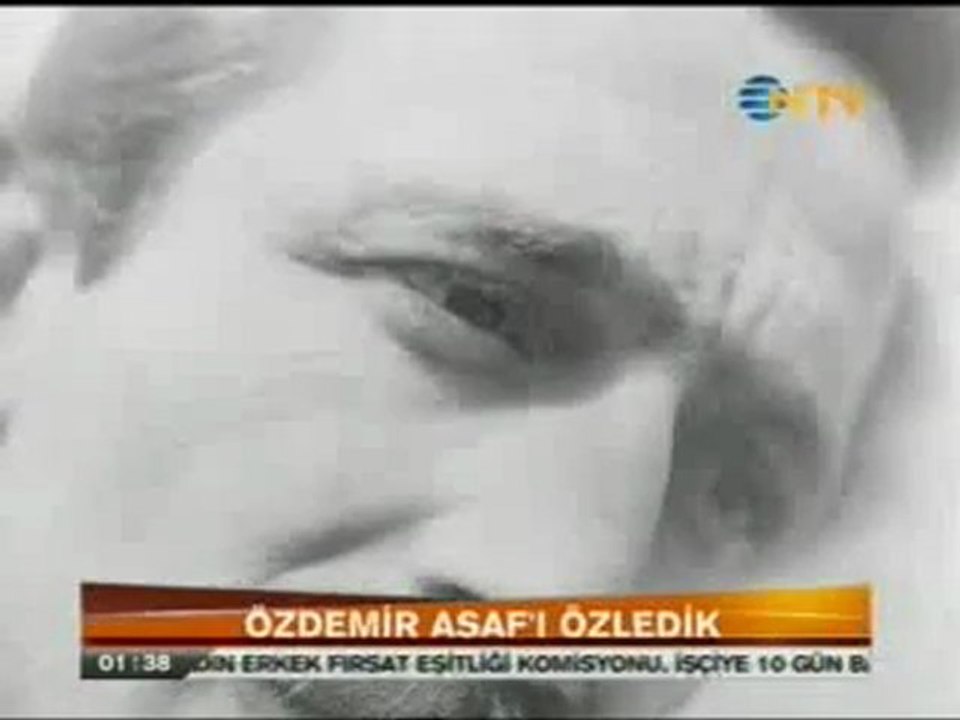 Özdemir Asaf'ı anıyoruz