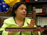 (VIDEO) Contragolpe entrevista a (TSJ), Luisa Estella Morales 09.02.2012  2/2