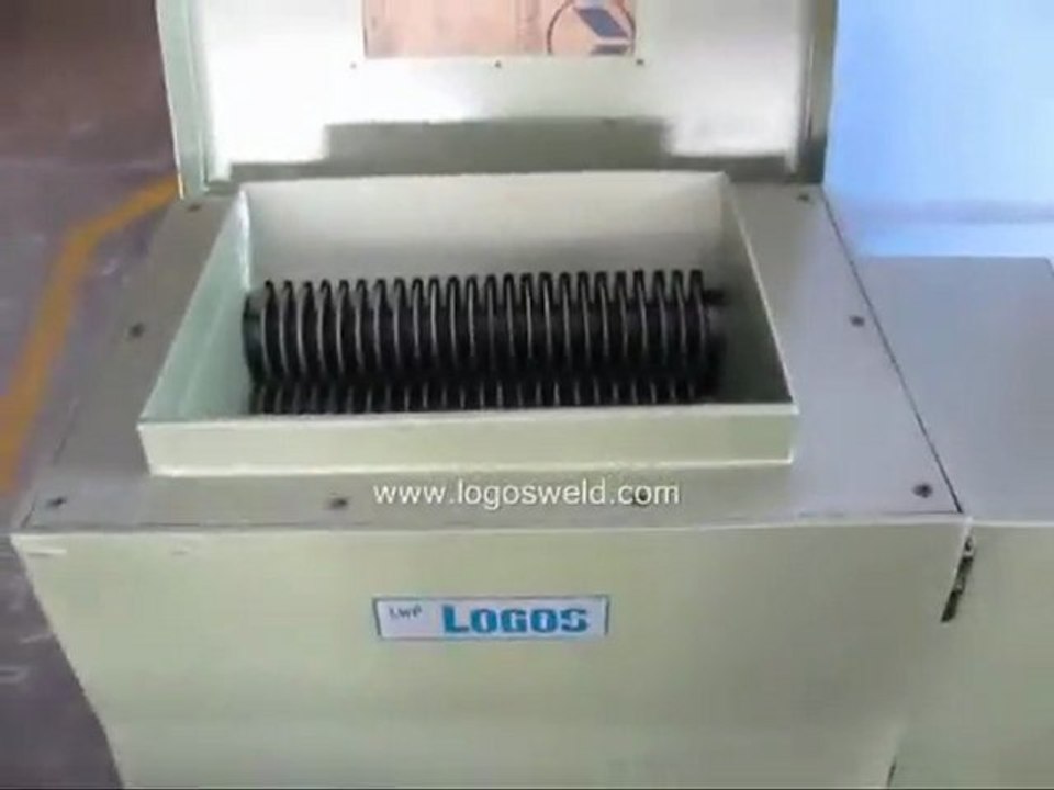 Welding electrode manufacturing machinery/Wet de-coating - Logos Weld