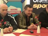 Konferencja prasowa przed galą grupy Boxing Production w Łomży (10 marca 2012)